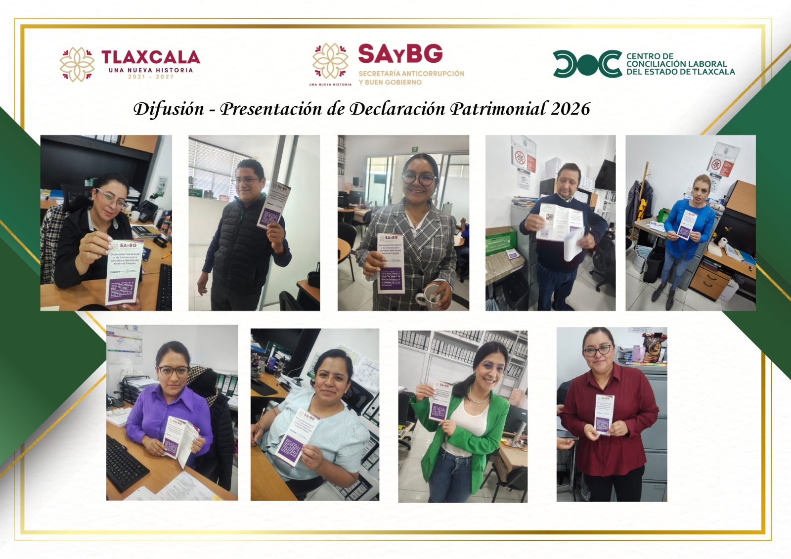 Difusión - Presentación de Declaración Patrimonial 2026 2